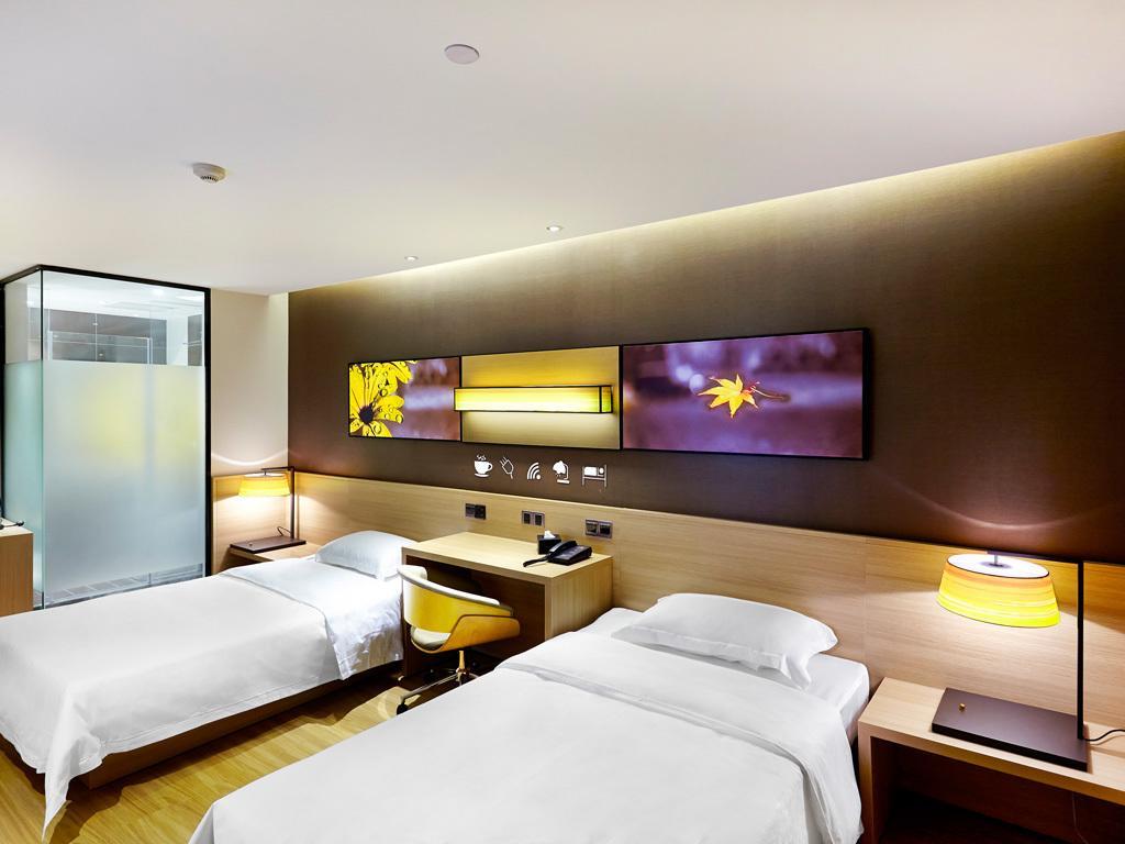 7Days Premium Chongqin Jiangbei International Airport Hub Station Otel Çongçing Dış mekan fotoğraf